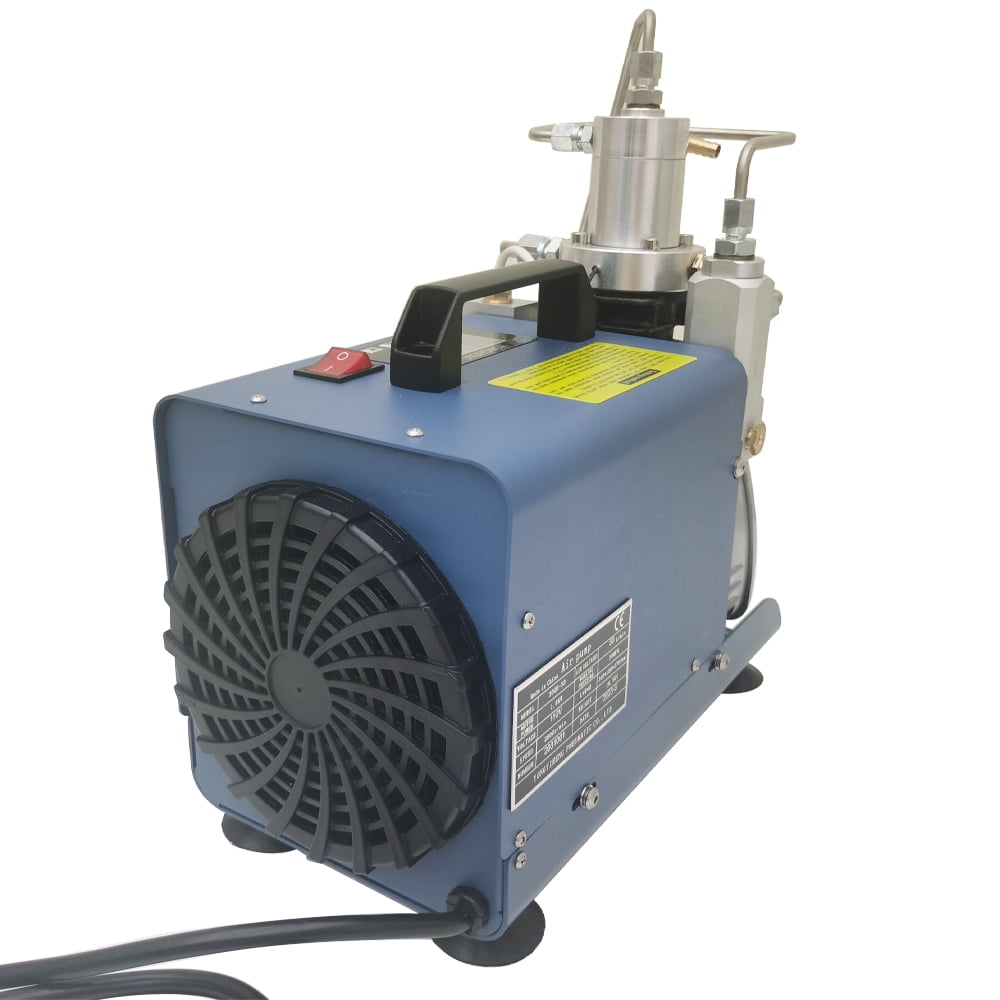 High Pressure Electric Air Pump Air Compressor with Water Cooling with Intelligent Digital Version 110V 30MPA for Equipment High Pressure Inflation