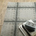 thumbnail image 5 of HomeRoots 7' X 10' Gray Geometric Power Loom Area Rug, 5 of 9