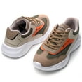thumbnail image 4 of Alpine Swiss Stuart Mens Chunky Sneakers Retro Platform Dad Tennis Shoes, 4 of 6