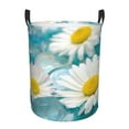 thumbnail image 2 of Goofa Daisy Flowers Printed Circular Hamper,Laundry Basket with Handles,Storage Baskets Foldable,Large Capacity Laundry Hamper-, 2 of 8