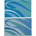thumbnail image 5 of Stylish Camping Reversible Graphic Patio Mat, 5 of 7