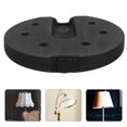 thumbnail image 3 of Shisuyan Lampe de Bureau Base Ronde en Fer Poids Lampe sur Pied Support de Charge Base de Lampe de Bureau Lestée, 3 of 9
