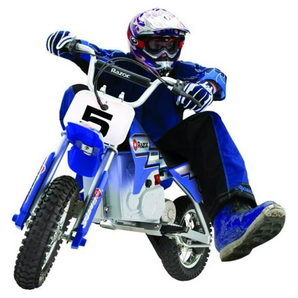 Razor MX350 Rocket Electric Motocross Motorcycle Dirt Bike Blue 2 Pack Walmart