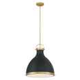 thumbnail image 6 of Minka Lavery 3932-879 Lynk 17" Wide Pendant - Off White Cream / Legacy Brass, 6 of 7
