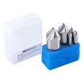 thumbnail image 2 of Northward 5pc 90 Deg 3-Flute HSS Countersink & Deburring Tool Set, 0206-3090, 2 of 8