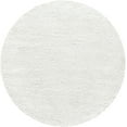 thumbnail image 2 of Unique Loom Davos Shag Collection Area Rug - Solid (10' Round White/Ivory), 2 of 6