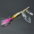 thumbnail image 3 of Appât de Pêche Outil de Pêche Coloré Spinners Appâts Durs pour Eau Douce, 3 of 9