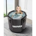 thumbnail image 4 of Ice Bath Tub for Athletes,Cold Plunge Tub Outdoor with Water Chillers,186Gallon Inflatable Portable Ice Bath Cold Water Therapy Plunge Pool,Large Ice Tub for Cold Dippers at Home, 4 of 7
