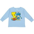 thumbnail image 3 of Inktastic 3rd Birthday Robot Boys or Girls Long Sleeve Toddler T-Shirt, 3 of 5