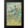 thumbnail image 2 of Goldberger, Jennifer 13x18 Black Modern Framed Museum Art Print Titled - Graffiti Abstract II, 2 of 5