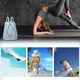thumbnail image 4 of Fiudx Mochila de Gimnasio para Mujer, Compartimento Impermeable para Zapatos y Bolsillo para Artículos Húmedos, Diseño de Gran Capacidad, Multiusos para Deportes y Viajes, Ligera y Plegable, Ideal Co, 4 of 6