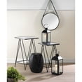 thumbnail image 2 of Zingz & Thingz Vintage Style Round Hanging Mirror - 27.75" - Black, 2 of 2