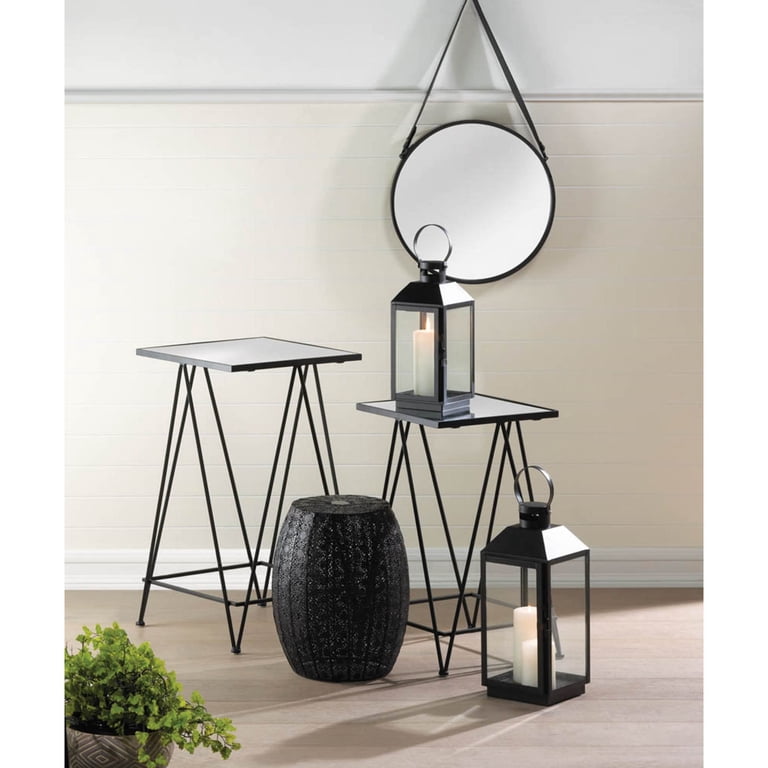 Zingz & Thingz Moroccan Lace Barrel Stool - 16.25 display picture 1