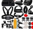 thumbnail image 4 of Paquete de 50 accesorios para cámara de acción deportiva perfke HERO9 7 6 5 3 Monopod Selfie Stick, 4 of 5