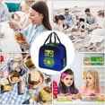 thumbnail image 3 of Geometry Dash Lunch Bag, Insulated Lunch Box Large Capacity Reusable Insulated Cooler Lunch Totes Bag For Work Office School Camping Travel Picnic, 3 of 7