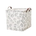 thumbnail image 4 of Cestas de almacenamiento cuadradas, lona impermeable, cesto para ropa infantil, cesto para estanterías de guardería, cestas de regalo, organizador de juguetes, decoración de habitación (vehículo), 4 of 4