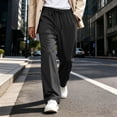 thumbnail image 2 of Enjoytime Mens Casual Pants Elastic Waist Soft Baggy Sweatpants Drawstring Lounge Workout Running Pants, 2 of 8