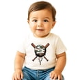 thumbnail image 2 of Camo Baseball Shirt for Men Women Kids  Dripping Camouflage Baseball Graphic Tee Natural Shirt 4T, 2 of 8
