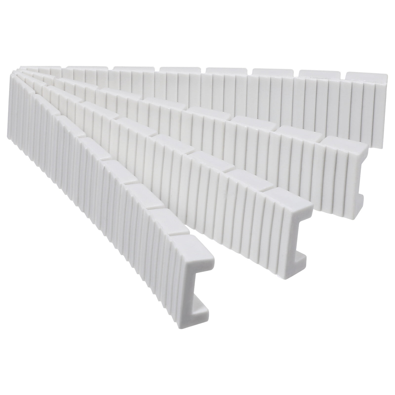 80-Piece Plastic Shim Set - 3/64 To 5/32 Inch Leveling Shims For Drywall & Furniture