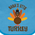 thumbnail image 4 of Inktastic Thanksgiving Nana Little Turkey Boys or Girls Baby Bib, 4 of 4