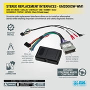 Scosche Wiring Harness Compatible w/ 2000-13 General Motors Retains Steering Controls GM2000SW-WM1