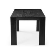 Plank+Beam 72 Extendable Dining Table, Black Wirebrush