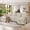 Beige, variant on Pingliang Home 110" Oversized U Shaped Couch,4 Seat Sectional Sofa with 4 Pillows,Upholstered Symmetrical Cloud Couch with Double Chaise,Wrap Around Sofa Modular sofa for Living Room Apartment Office