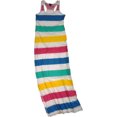 thumbnail image 1 of Vestido largo con rayas múltiples Ecko Unltd. Mujer Blanco Mediano Maxi, 1 of 2