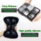 thumbnail image 5 of Large Square & Round Ice Cube Trays - Premium Silicone for Slow Melting Whisky & Drinks, 5 of 5