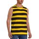 thumbnail image 2 of Fotbe Bee Stripe Men's Camiseta sin Mangas Estampada para Hombres, Playera Casual para Gimnasio, Entrenamiento, Playa-XX-Large, 2 of 7