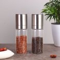 thumbnail image 1 of 2PCS Pepper Grinder Set, Salt Mill Set, 2 Piece Adjustable Grinders, Adjustable Coarse Salt Spice Grinder, Home Kitchen Gift, 1 of 5