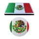 thumbnail image 3 of 2 parches de bandera de México AliPlus bordados tácticos militares morales parche gancho y bucle, 3 of 8