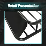 Kojem 64 Universal Roof Rack Basket, Expandable Cargo Carrier, Car Top Luggage Storage Holder, SUV 250Lbs Black