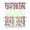 White-19, variant on Kitchen Curtains and Valance Set 24 Inch Tier Pioneer Colorful Floral Curtains Small Drapes for Cafe Living Room Bathroom Farmhouse 3 Pieces Set Rod Pocket