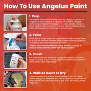 Angelus® Acrylic Leather Paint, 1 oz., Flat Black
