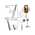 thumbnail image 3 of Palo Selfie XtellarTrípode Con Control Remoto Y Bluetooth, color rosa, 3 of 5