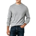 thumbnail image 2 of Fanshiluo Men's Crew Neck Long Sleeve Shirt, Soft Knit Casual Pullover Tops,L,Big and Tall Men, 2 of 5