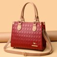 thumbnail image 2 of Lattice Mother Crossbody Bag Moda Casual Bolsos Damas Bolsas de viaje (Rojo), 2 of 4