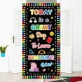 thumbnail image 3 of Colorful Welcome Door Cover Banner 5.9x2.9 Ft Back to School Banner Decoration Backdrop Welcome Ready to Learn Inspirational Classroom Party Supplies Photo Props for Home Office Front Porch, 3 of 7