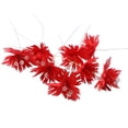 thumbnail image 1 of 10 unids/pieza de Mini cabeza de flor Artificial, decoración para hogar para bodas, DIY, caja para álbum de recortes, flores rojo Macarena Cintas para el cabello de la moda, 1 of 8