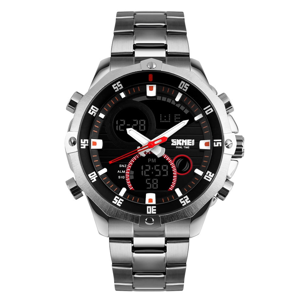 how to change time on skmei watch