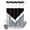 Gray Black, variant on No Hook Shower Curtain, Grey Black Geometric Shower Curtains for Bathroom with See Through Top Window, Modern Abstract Lines Color Blocks Waterproof & Washable Bath Curtain 60"x72"