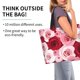 thumbnail image 2 of Disketp Rose Bolsa Tote Estampada para Mujer, Bolso de Hombro y de Mano para Compras y Viajes, 2 of 8