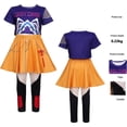 thumbnail image 2 of Disfraz de cazador de Halloween for niños grandes, Rumi, Mira, Zoey, cantantes, baile, escenario, juego de rol, trajes de cosplay for niños, 2026, 2 of 2