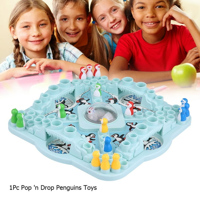 Puzzle Table Games, Safe Penguins Family Game, Family Interaction Game Above 4 Years Old For Kids