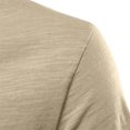 thumbnail image 7 of Men’s Short Sleeve V Neck T-Shirt Solid Color Cotton Casual Fashion Top, 7 of 7
