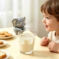 thumbnail image 2 of MMJ Portable Fan Hot Food Cooler Cute Dinosaur Shape Hanging Cup Blower Compact Kitchen Office Coffee Tea Milk Mealtime Desktop, 2 of 7