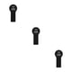 thumbnail image 2 of Elevador de asiento de inodoro Wosthever para baño negro, 2 of 6