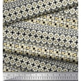 thumbnail image 3 of Soimoi Cotton Duck Fabric Aztec Geometric Decor Fabric Printed Yard 42 Inch Wide, 3 of 3