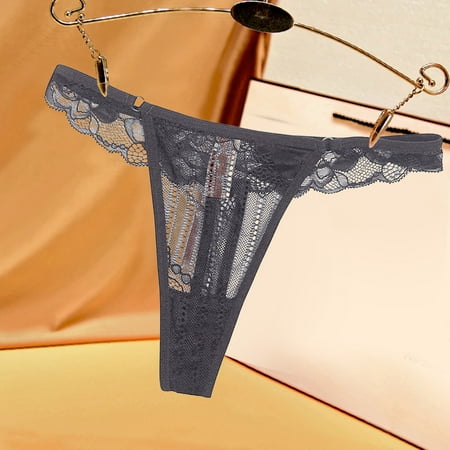 

5 pack * Ladies Lace Sexy Sheer Mesh Thong Multi Size Multi Color Low Waist Comfortable Panties panties for women pack
